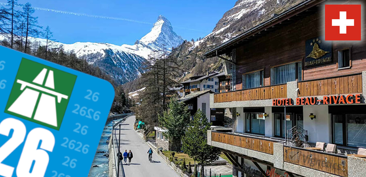 Wegenvignet Zwitserland 2026