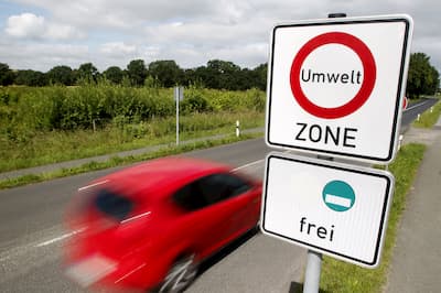 Milieusticker Duitsland